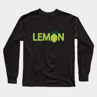 Lemon Creative Logo Long Sleeve T-Shirt